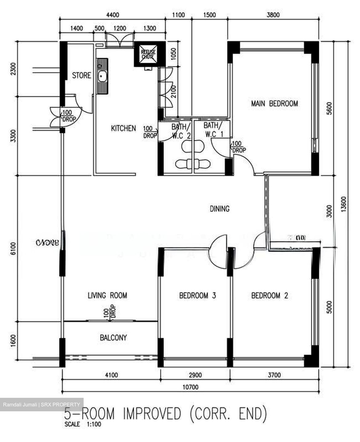 Blk 238 Lorong 1 Toa Payoh (Toa Payoh), HDB 5 Rooms #544257051